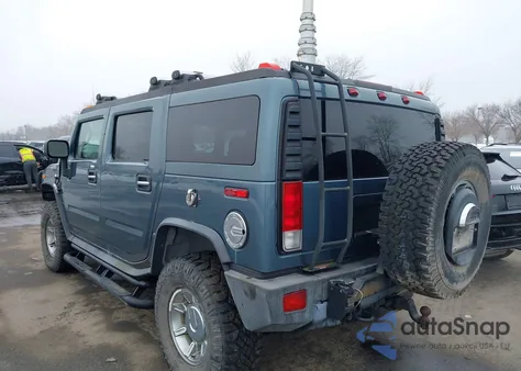 2007 Hummer H2 Suv z USA, uszkodzony, nr VIN 5GRGN23U07H110177